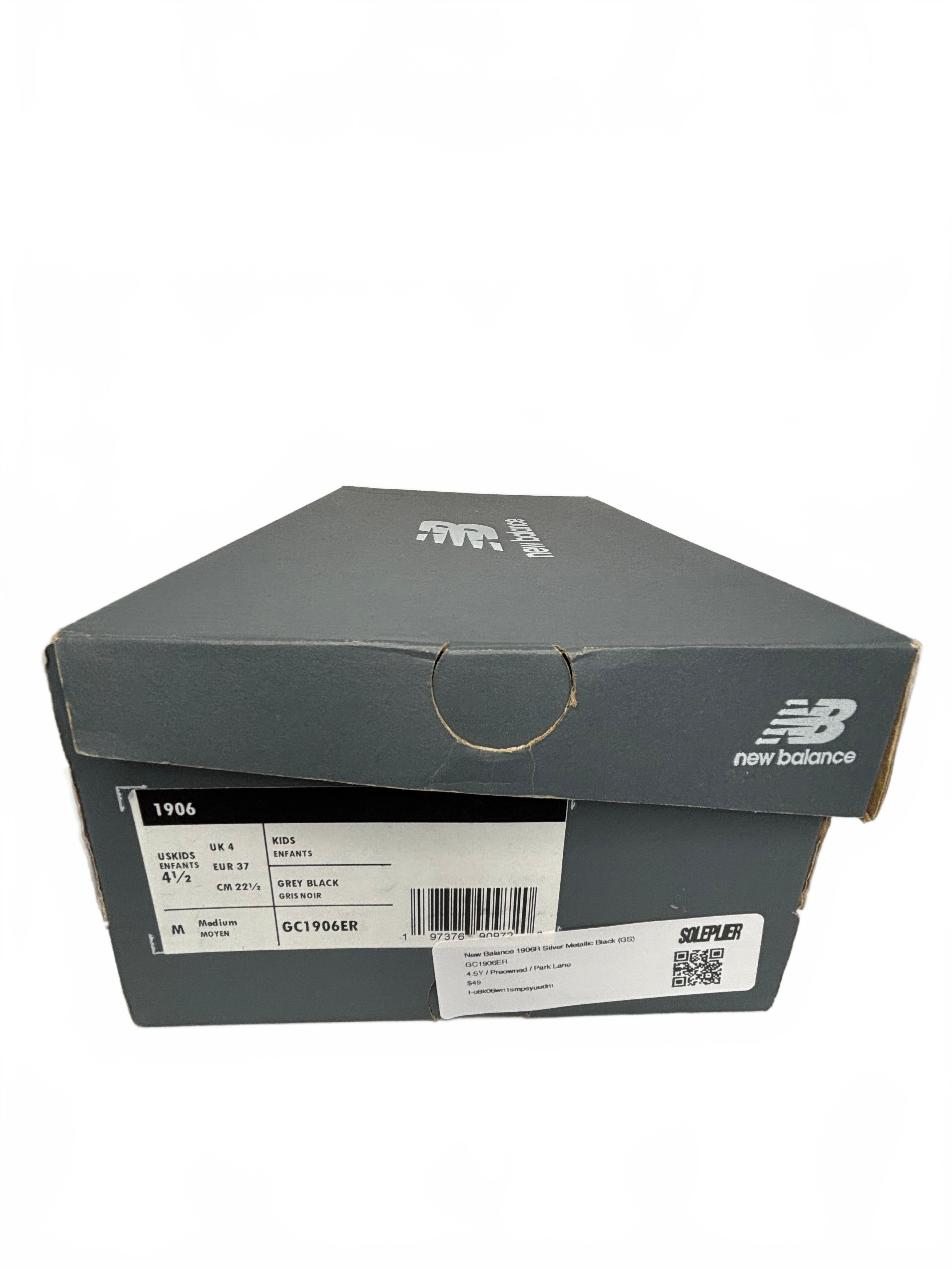 New Balance 1906R Silver Metallic Black (GS)