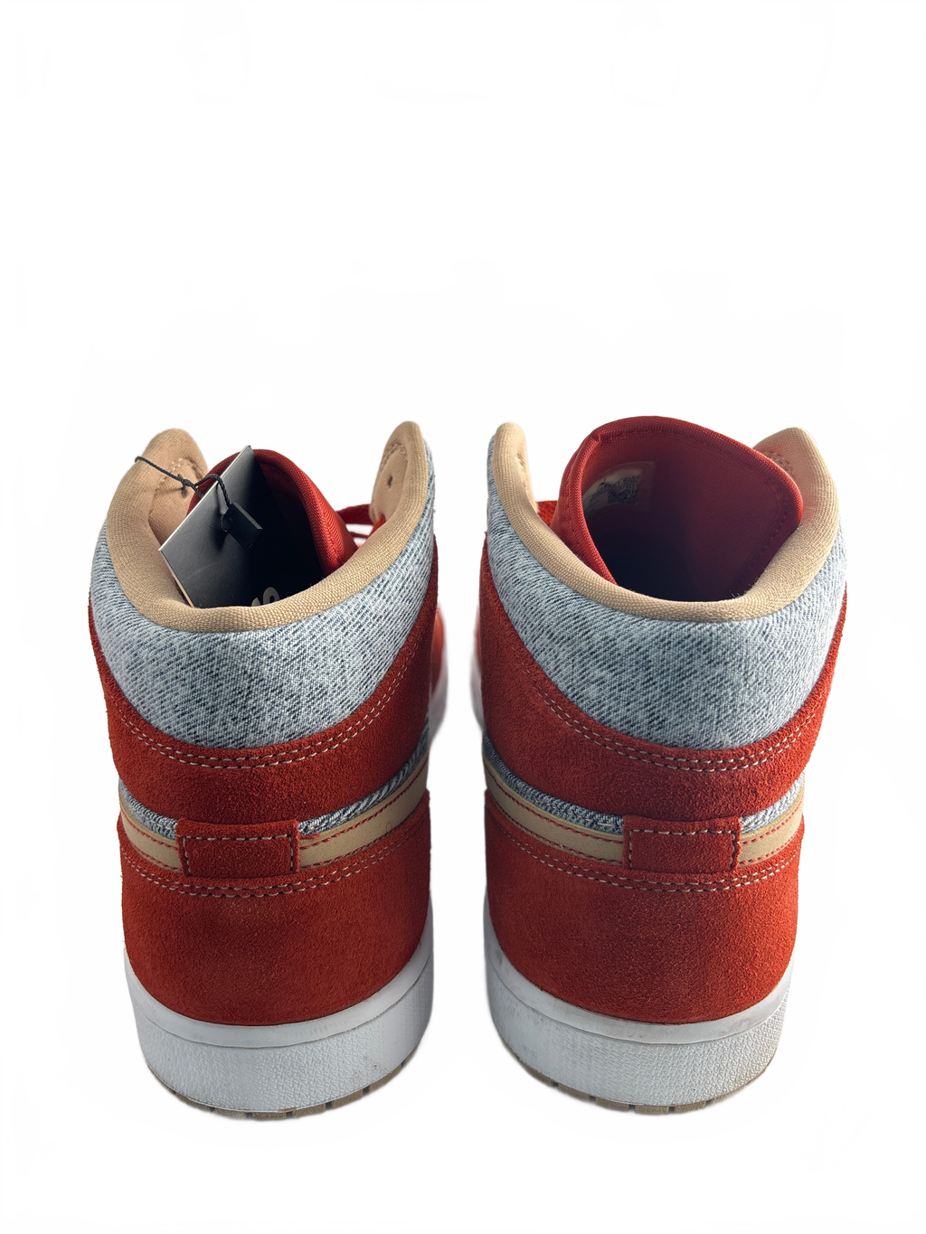 Jordan 1 Mid Denim Red